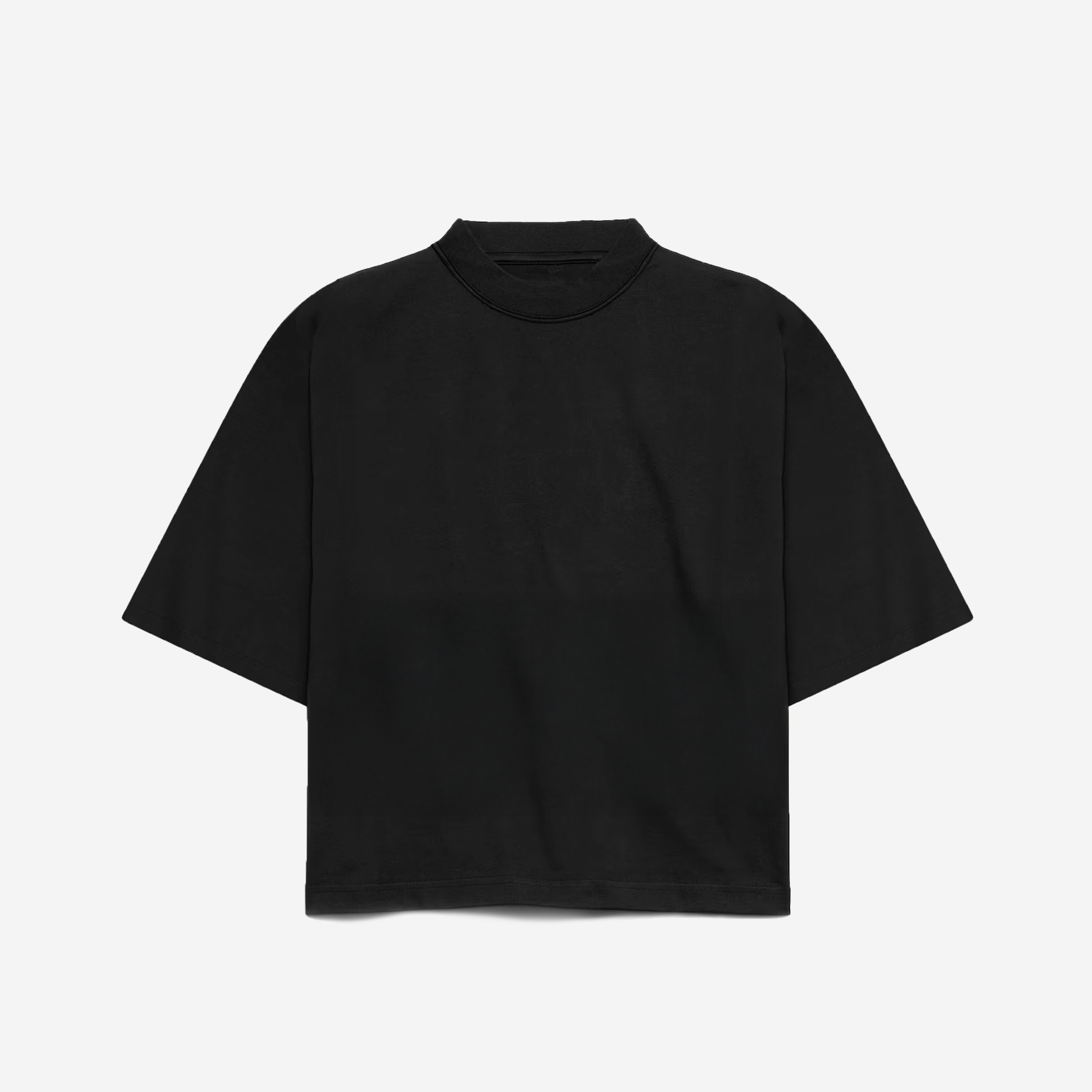Box fit blank tee