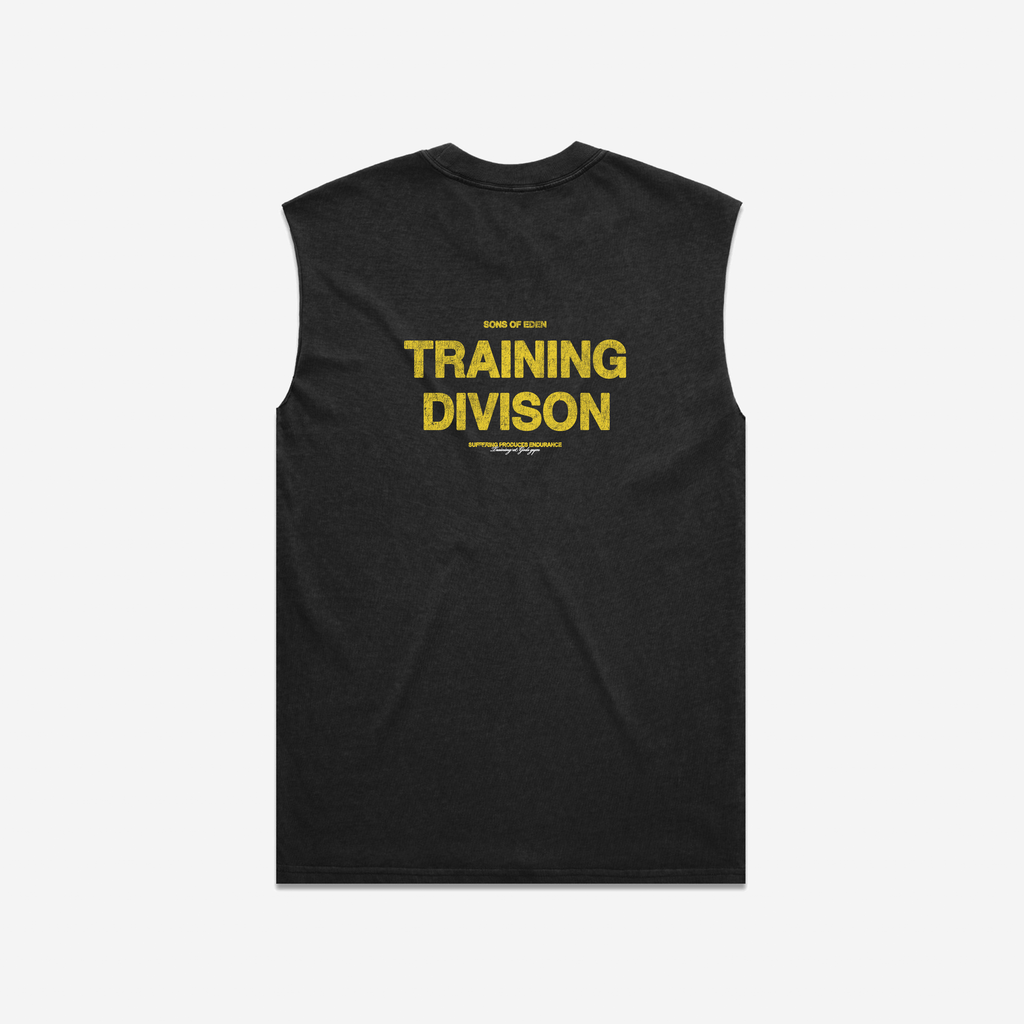 Training division cut off vest
