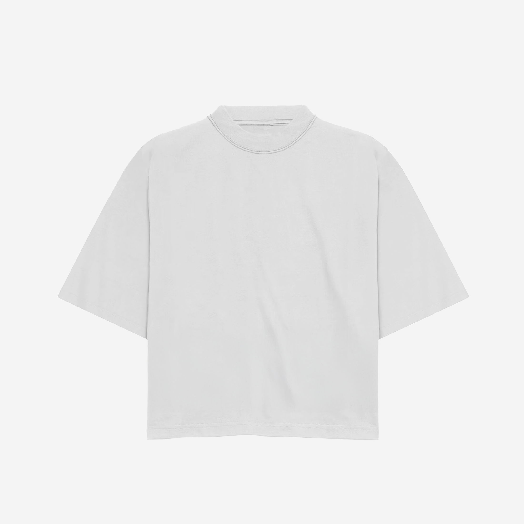 Box fit blank tee